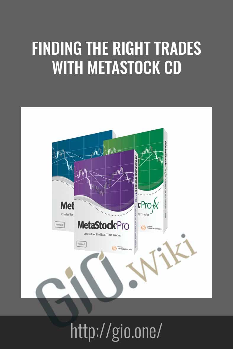 Finding the right trades with Metastock CD