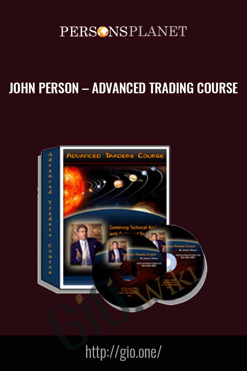 Advanced Trading Course - John Person