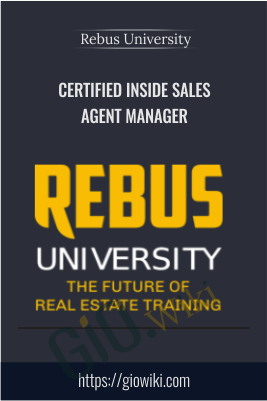 Certified Inside Sales Agent Manager - Rebus University