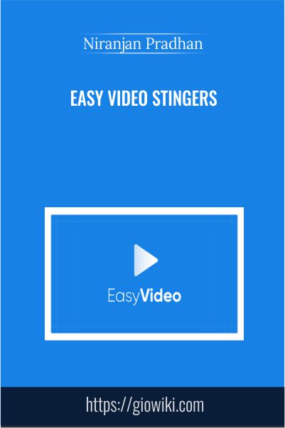 Easy Video Stingers - Niranjan Pradhan