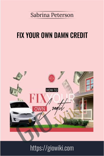 Fix Your Own Damn Credit - Sabrina Peterson