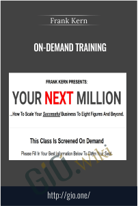 On-Demand Training – Frank Kern
