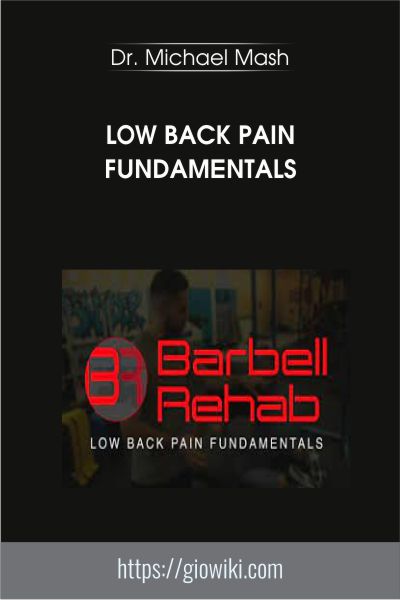 Low Back Pain Fundamentals - Dr. Michael Mash
