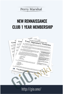 New Rennaissance Club 1 Year Membership – Perry Marshal