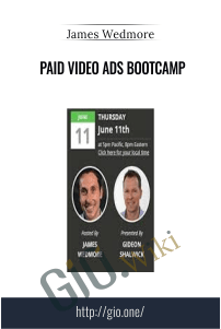 Paid Video Ads Bootcamp – James Wedmore