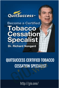 QuitSuccess Certified Tobacco Cessation Specialist -  Dr. Richard Nongard