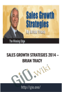 Sales Growth Strategies 2014 – Brian Tracy