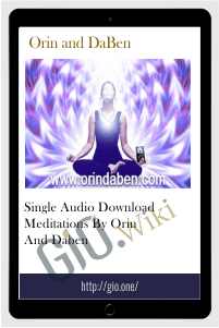 Single Audio Download Meditations - Orin & DaBen