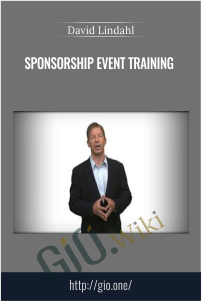Sponsorship Event Training – David Lindahl