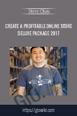 Create A Profitable Online Store Deluxe Package 2017