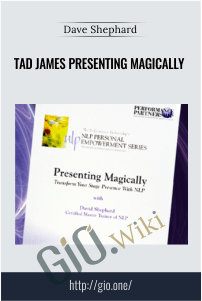 Tad James Presenting Magically – Dave Shephard