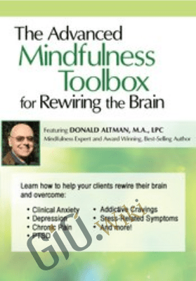 Advanced Mindfulness Toolbox for Rewiring the Brain: Intensive Mindfulness Training for Anxiety, Depression, Pain, PTSD, and Stress-Related Symptoms - Donald Altman