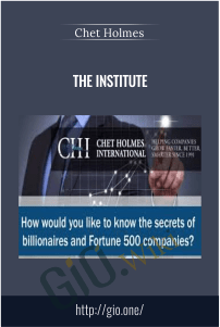The Institute – Chet Holmes