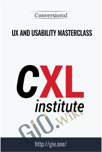 UX and Usability Masterclass – Conversionxl