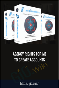 Agency rights for me to create accounts