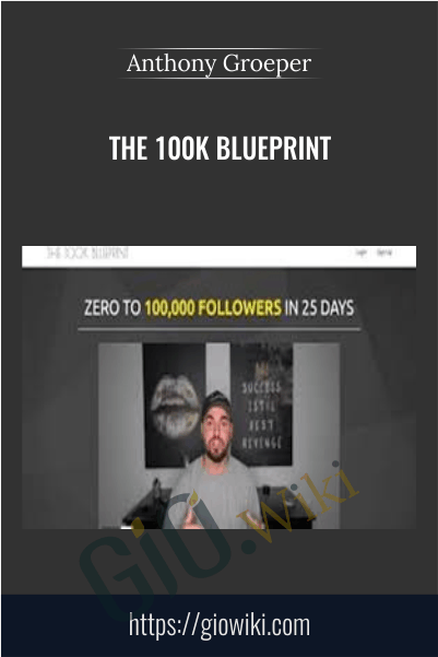 The 100k Blueprint – Anthony Groeper