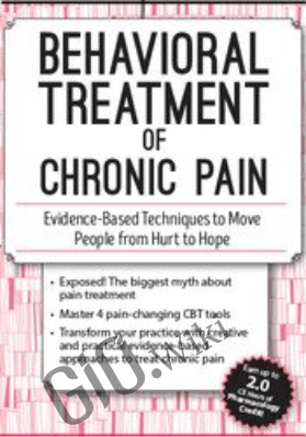 Behavioral Treatment of Chronic Pain: Evidence-Based Techniques to Move People from Hurt to Hope - Martha Teater