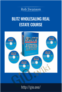 Blitz Wholesaling Real Estate Course – Rob Swanson