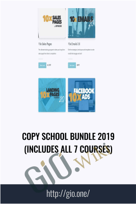 Copy School Bundle 2019 (includes all 7 courses)