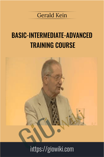 Basic-Intermediate-Advanced training course - Gerald Kein