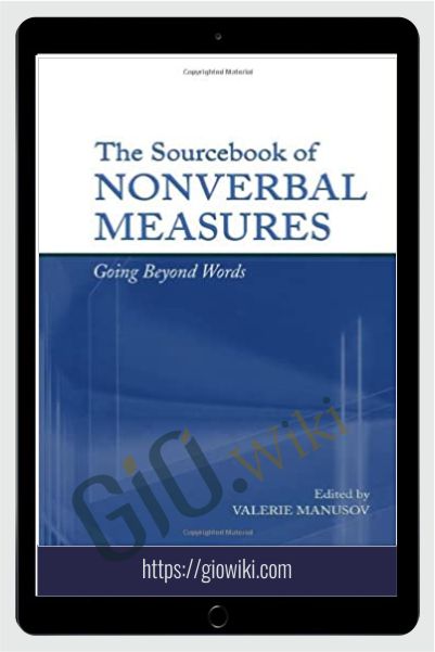 The Sourcebook of Nonverba Measures Going Beyond Words - Lawrence Erlbaum
