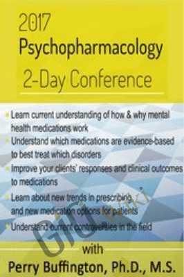 Psychopharmacology 2-Day Conference - Perry W. Buffington