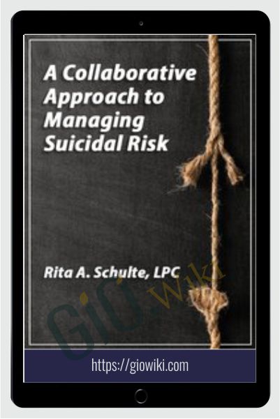 A Collaborative Approach to Managing Suicidal Risk - Rita Schulte