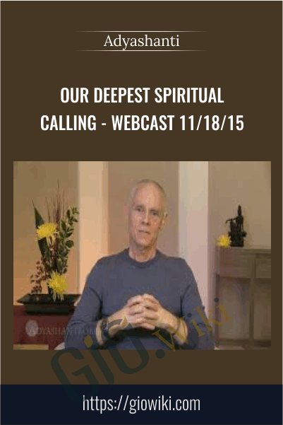 Our Deepest Spiritual Calling - Webcast 11/18/15 - Adyashanti