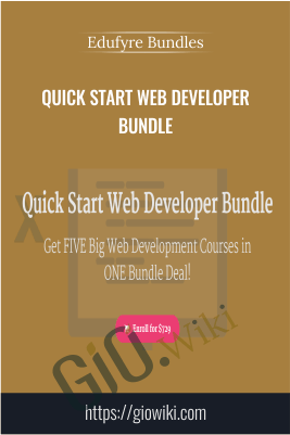 Quick Start Web Developer Bundle - Edufyre Bundles