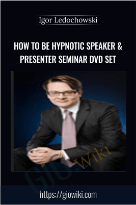 How To Be Hypnotic Speaker & Presenter Seminar DVD set