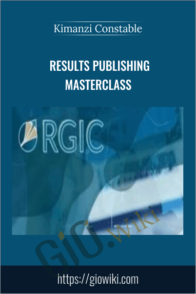 Results Publishing Masterclass – Kimanzi Constable