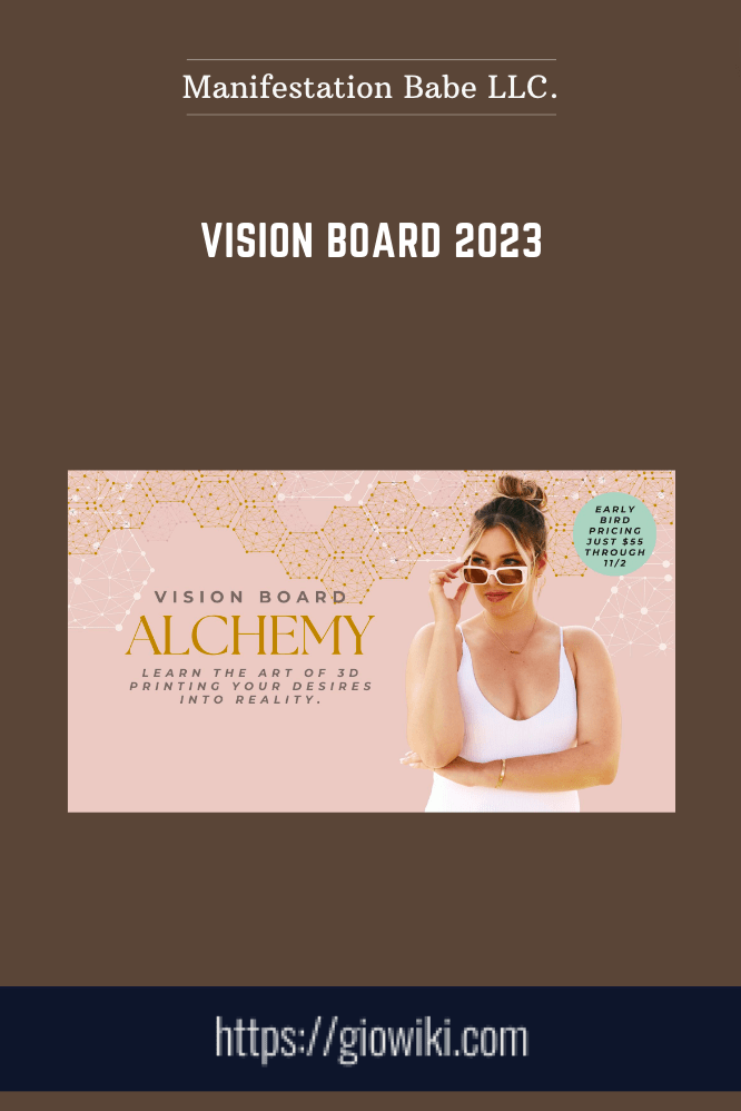Vision Board 2023 - Manifestation Babe LLC.