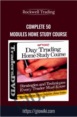 Complete 50 Modules Home Study Course - Rockwell Trading 2009