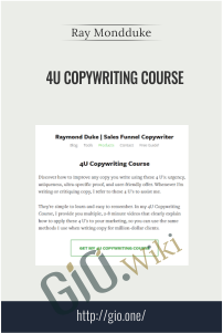 4U Copywriting Course – Ray Mondduke