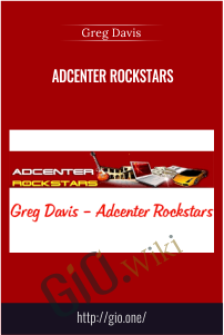 ADCENTER ROCKSTARS – GREG DAVIS
