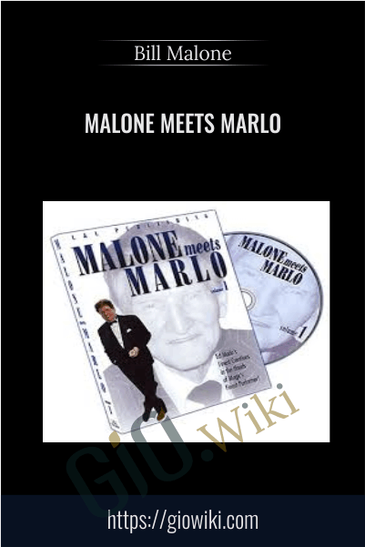 Malone meets Marlo - Bill Malone