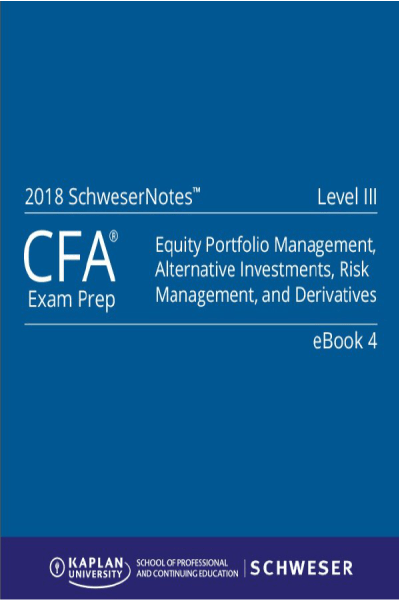 CFA 2017 Level III SchweserNotes Package -  Kaplan Schweser