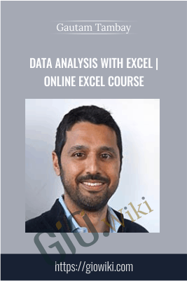 Data Analysis with Excel | Online Excel Course - Gautam Tambay