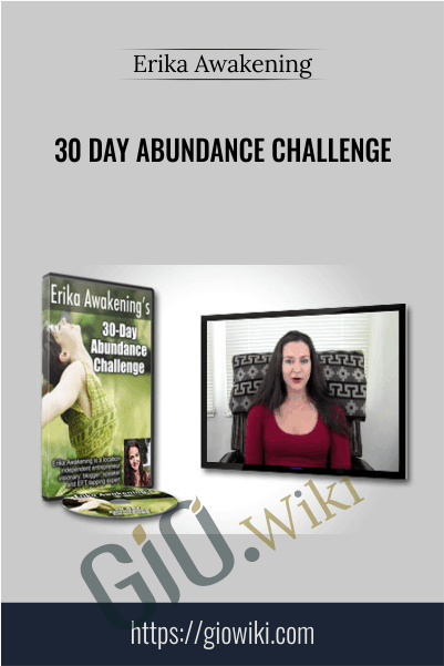 30 Day Abundance Challenge - Erika Awakening