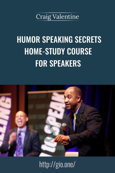 Humor Speaking Secrects - Craig Valentine
