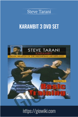 Karambit 3 Dvd Set - Steve Tarani