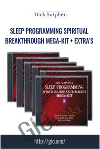 Sleep Programming Spiritual Breakthrough Mega-Kit + Extra’s – Dick Sutphen