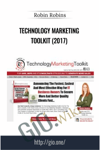 Technology Marketing Toolkit (2017) – Robin Robins