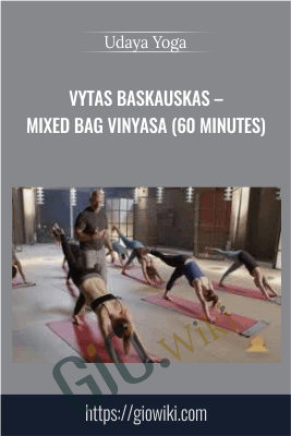 Vytas Baskauskas – Mixed Bag Vinyasa (60 Minutes) – Udaya Yoga