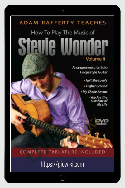 How To Play The Music Of Stevie Wonder Vol 2 - Adam Rafferty