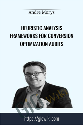 Heuristic Analysis Frameworks For Conversion Optimization Audits - Andre Morys