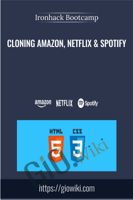 Cloning Amazon, Netflix & Spotify - Ironhack Bootcamp