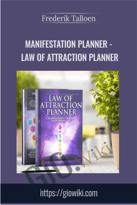 Manifestation Planner - Law Of Attraction Planner - Frederik Talloen