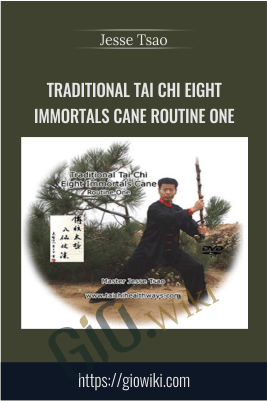 Traditional Tai Chi Eight Immortals Cane Routine One - Jesse Tsao