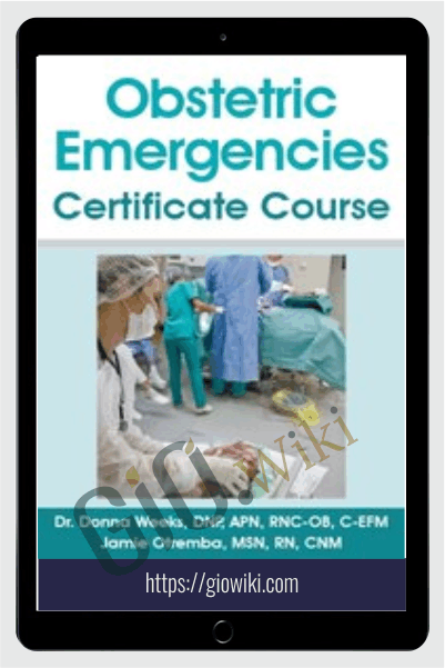Obstetric Emergencies Certificate Course - Jamie Otremba
